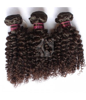 Cut From One Donor Virgin Peruvian Curly Hair